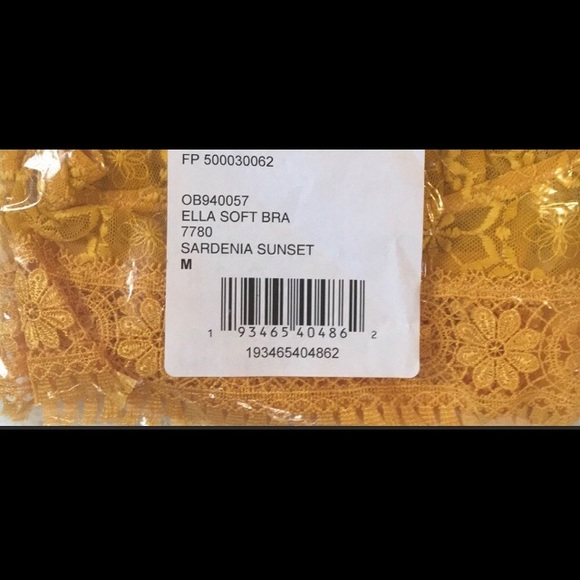 Free People Ella soft bra sunset size medium - Picture 14 of 14